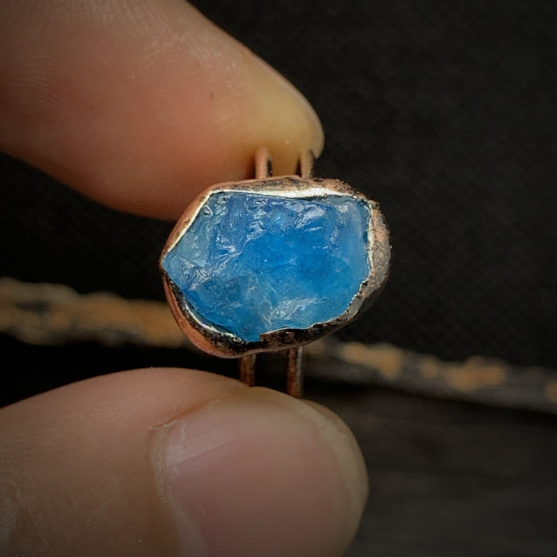 Natural Raw Birthstone Ring - Selina-January: Garnet-State of Style