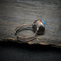 Natural Raw Birthstone Ring - Selina-January: Garnet-State of Style