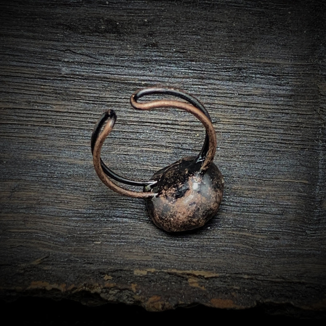 Natural Raw Birthstone Ring - Selina-January: Garnet-State of Style