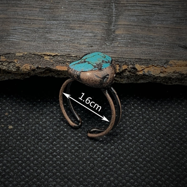 Natural Raw Birthstone Ring - Selina-January: Garnet-State of Style