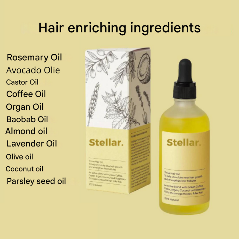 Natural Rosemary Hair Growth Oil - HerbGlow-State of Style