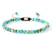 Natural Stone Pearl Adjustable Braided Bracelet – Aisha-Imperial Stone-State of Style