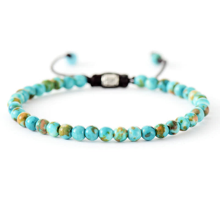 Natural Stone Pearl Adjustable Braided Bracelet – Aisha-Imperial Stone-State of Style