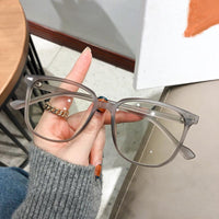Nearsighted Dioptre Glasses with Blue Light Protection - FocusFrame-Matte Grey-0 (Anti-Blue)-State of Style