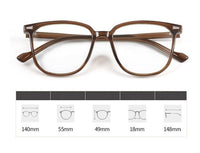 Nearsighted Dioptre Glasses with Blue Light Protection - FocusFrame-Olive Green-0 (Anti-Blue)-State of Style