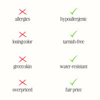 Necklace with Zirconia Stone - Celeste-Gold-State of Style