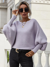 Nelkes Sweater – Stylish & Comfortable Women's Sweater-Purple Sweater-S-State of Style