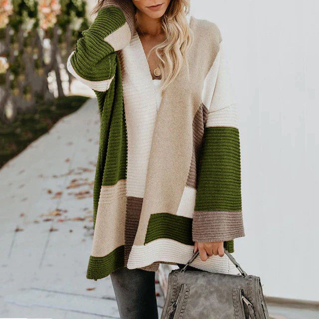 NelkesShirt – Cosy & Stylish Sweater for Women-Green-S-State of Style
