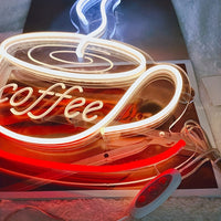 Neon Coffee Lamp for Wall Decoration – Nina-State of Style
