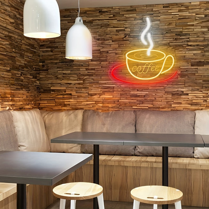 Neon Coffee Lamp for Wall Decoration – Nina-State of Style