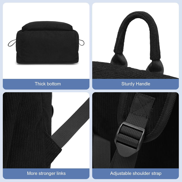 Lightweight Water-Resistant Laptop Backpack with Multi-Pockets – 15.6” TravelPro Series