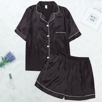 NessasPyjama – Luxurious Satin Pyjamas for Women-Marine-M-State of Style