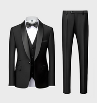 Nice 3-piece Men's Set - Adrian-Black-S-State of Style