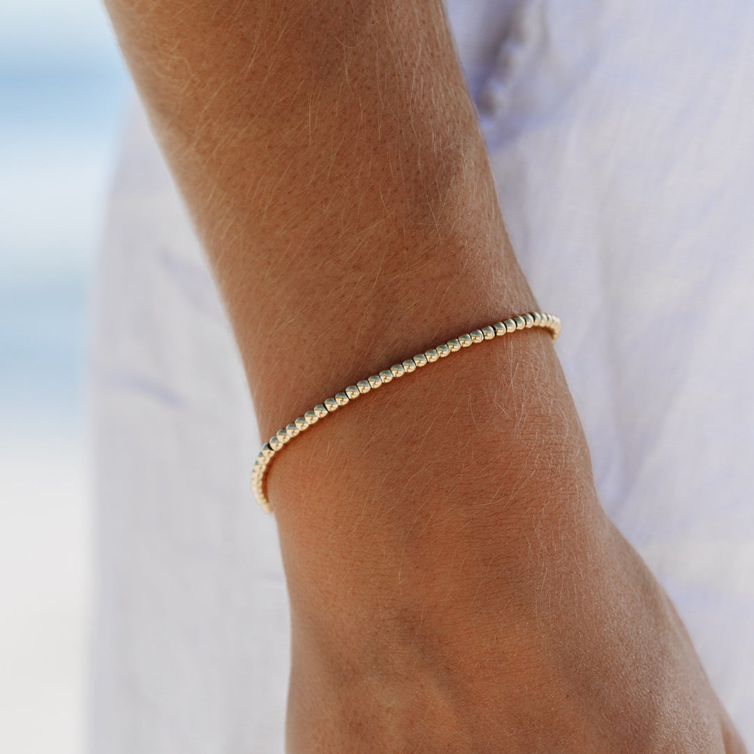 Nice Beaded Bracelet - Nova-Gold-State of Style