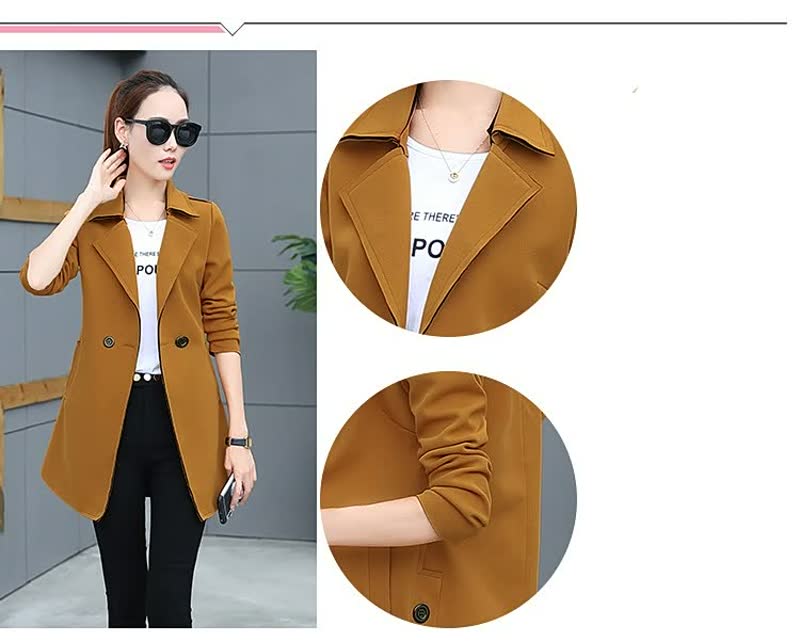 NiceBlazer – Elegant & Versatile Women's Blazer-Army Green-S-State of Style