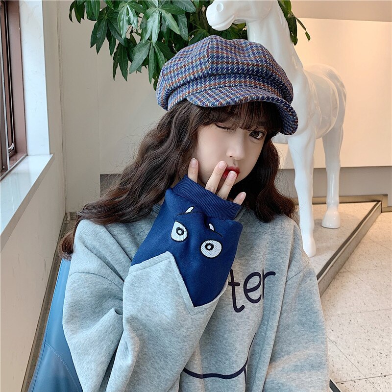 NiceCap – Classic & Elegant Beret for Women-Blue-State of Style