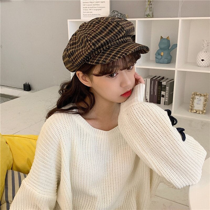 NiceCap – Classic & Elegant Beret for Women-Blue-State of Style