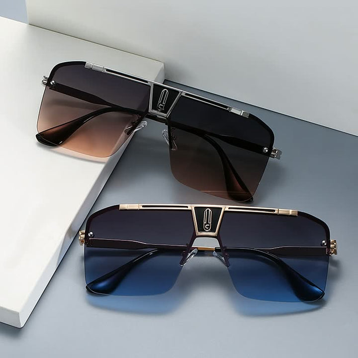 NiceGlasses – Stylish & Protective Unisex Sunglasses-Black-State of Style