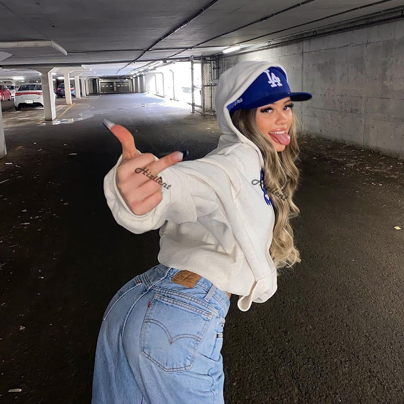 NiceHoodie – Stylish & Comfy Hoodie for Women-Grey-S-State of Style