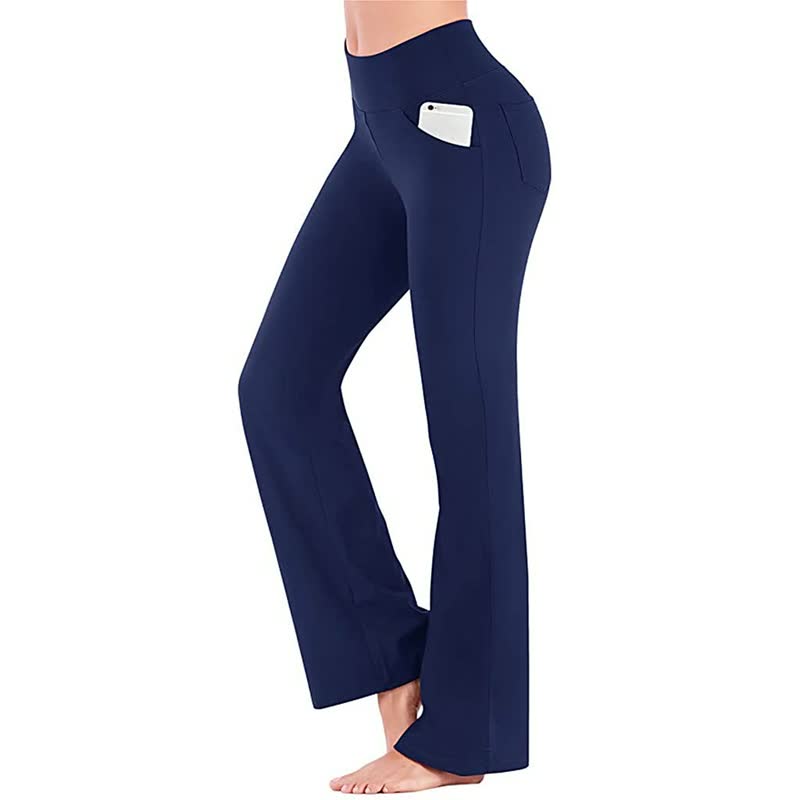 NicePants – High-Waisted Pants for Women-Blue-S-State of Style