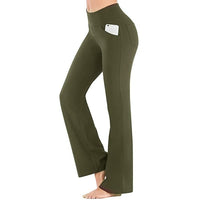NicePants – High-Waisted Pants for Women-Green-S-State of Style