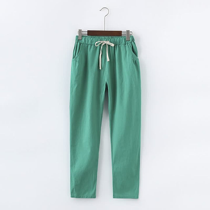 NicePants – Stylish & Comfortable Pants for Women-Light Green-2XL-State of Style