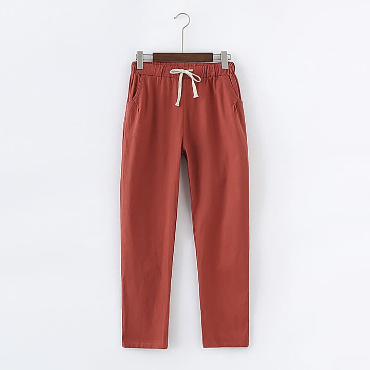 NicePants – Stylish & Comfortable Pants for Women-Red-2XL-State of Style