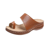 NiceSlides – Comfy Slippers for Women-Dark Brown-4.5-State of Style