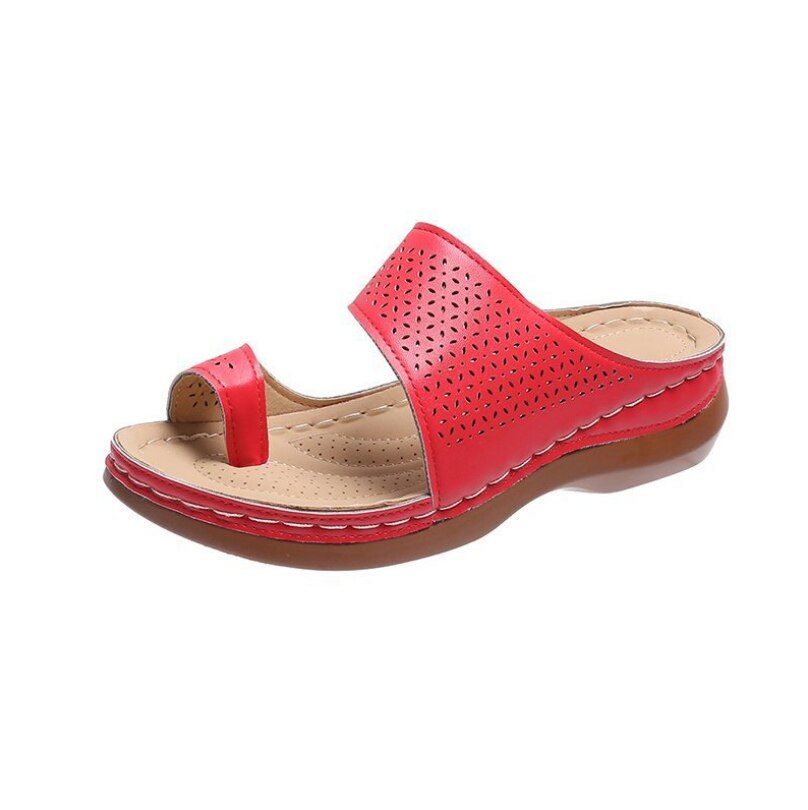 NiceSlides – Comfy Slippers for Women-Red-4.5-State of Style