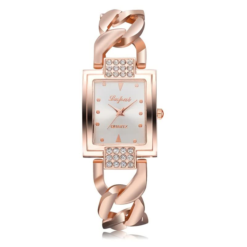NiceWatch – Elegant & Timeless Women's Watch-Rose Gold/White-State of Style