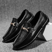 Niels - Orthopedische Klassieke Zwarte Loafers-Zwart-39-State of Style