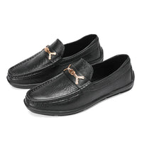 Niels - Orthopedische Klassieke Zwarte Loafers-Zwart-39-State of Style