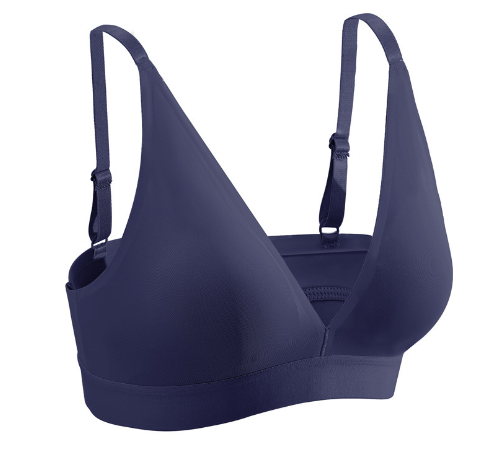 NienesBra – Wire-Free Push-Up Bra for Maximum Comfort-Navy Blue-S-State of Style