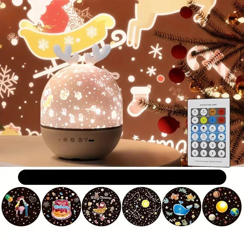 Night Light Star Projector - Dream Light-Lamp Rabbit-State of Style