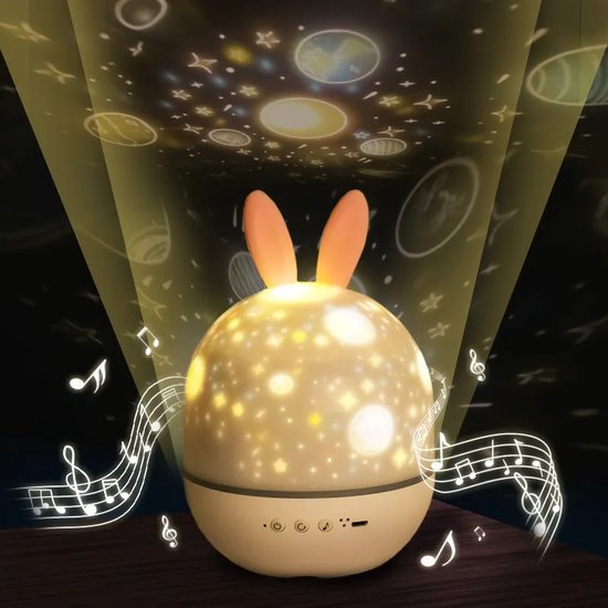 Night Light Star Projector - Dream Light-Lamp Rabbit-State of Style