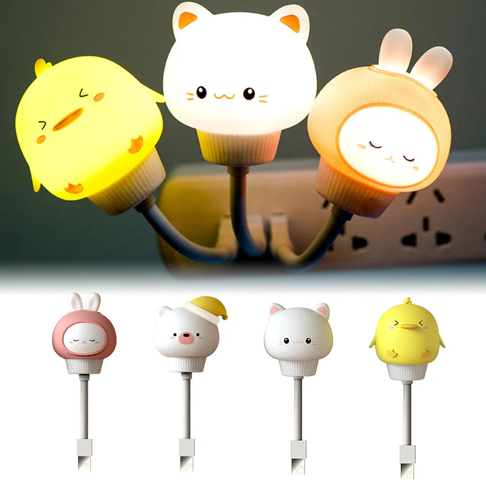 Night Light with Timer Function - CuddleLight-Cat-State of Style