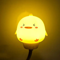 Night Light with Timer Function - CuddleLight-Cat-State of Style