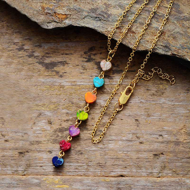 Night Sky 7 Chakra Pendant - Astra-State of Style