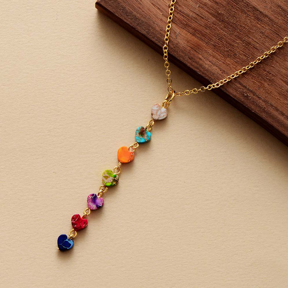 Night Sky 7 Chakra Pendant - Astra-State of Style