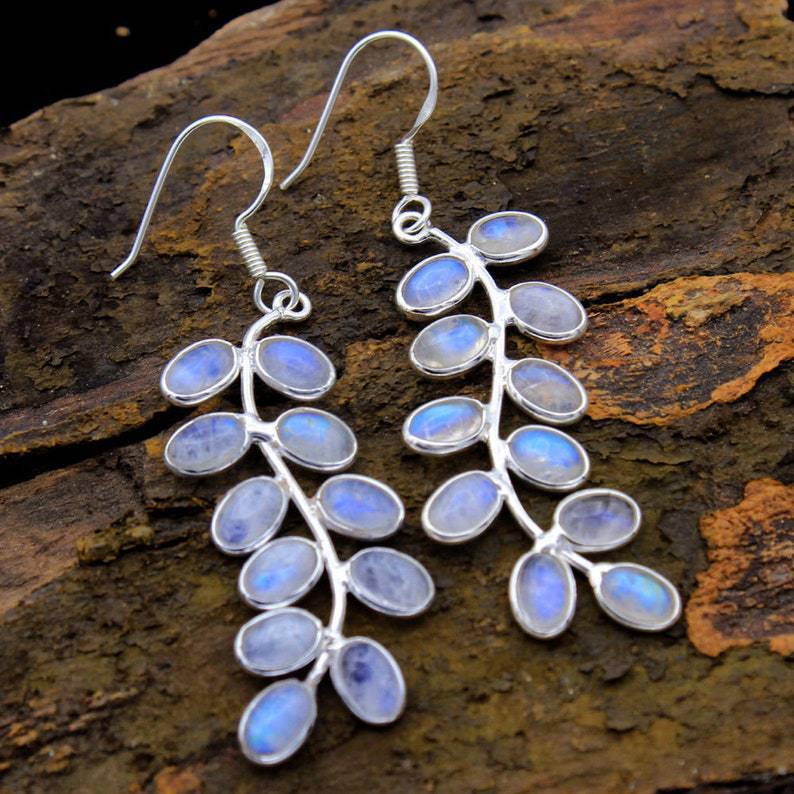 Nightlight Moonstone Earrings - Jante-State of Style