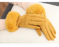 Nikki Suede Gloves | Classic & Stylish-Bordeaux-State of Style