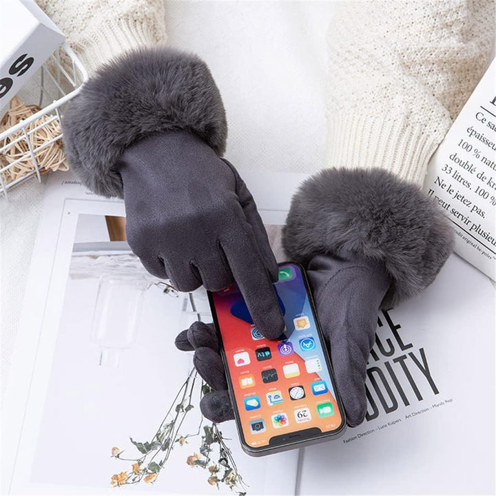 Nikki Suede Gloves | Classic & Stylish-Bordeaux-State of Style