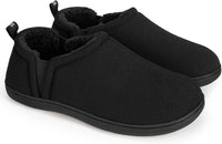 Noah Warm Winter Slippers for Men-Black-6-7-State of Style