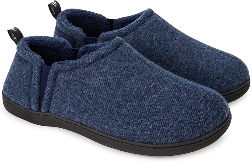 Noah Warm Winter Slippers for Men-Blue-6-7-State of Style