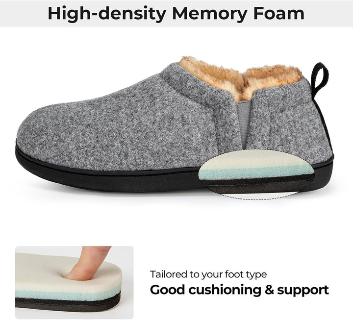 Noah Warm Winter Slippers for Men-Brown-6-7-State of Style