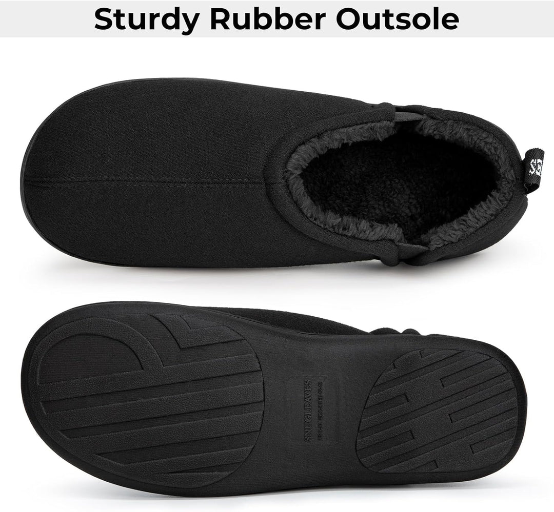 Noah Warm Winter Slippers for Men-Brown-6-7-State of Style