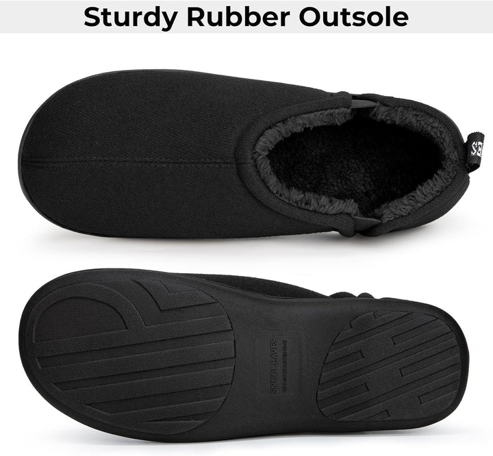 Noah Warm Winter Slippers for Men-Brown-6-7-State of Style