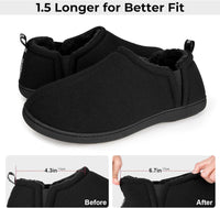 Noah Warm Winter Slippers for Men-Brown-6-7-State of Style