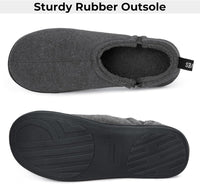 Noah Warm Winter Slippers for Men-Brown-6-7-State of Style