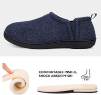 Noah Warm Winter Slippers for Men-Brown-6-7-State of Style